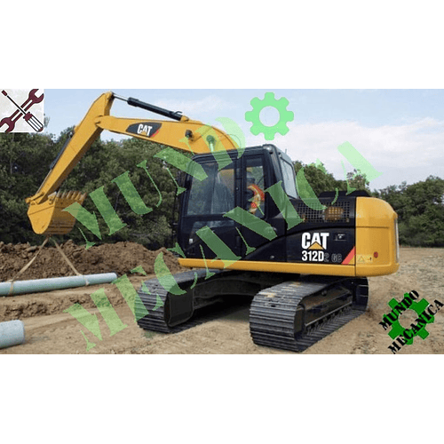 Manual Taller excavadora Caterpillar Cat 312D2 y 312D2 L