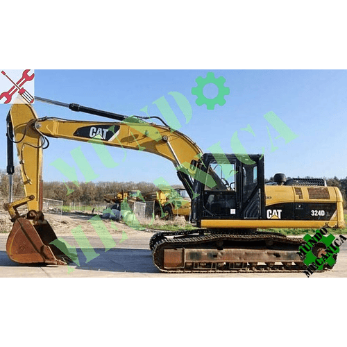  Manual Taller de excavadora Caterpillar Cat 324D L