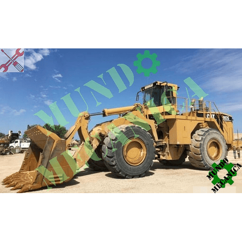  Manual Taller cargador de ruedas Caterpillar Cat 992G