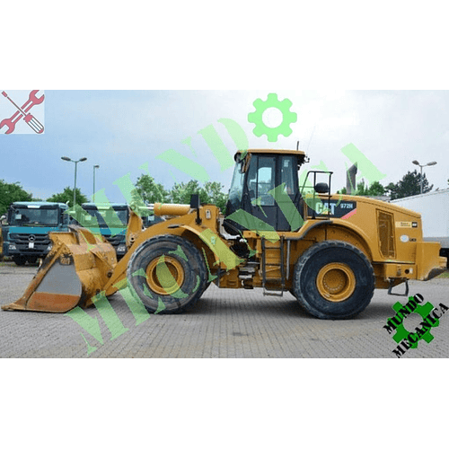  Manual Taller cargador de ruedas Caterpillar Cat 972H