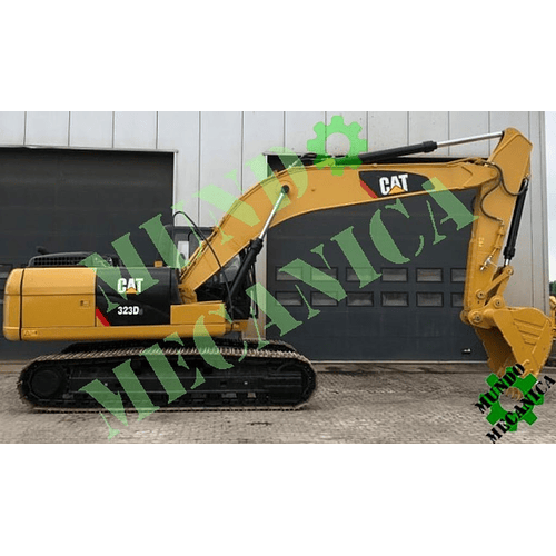  Manual Taller de excavadora Caterpillar Cat 323D3