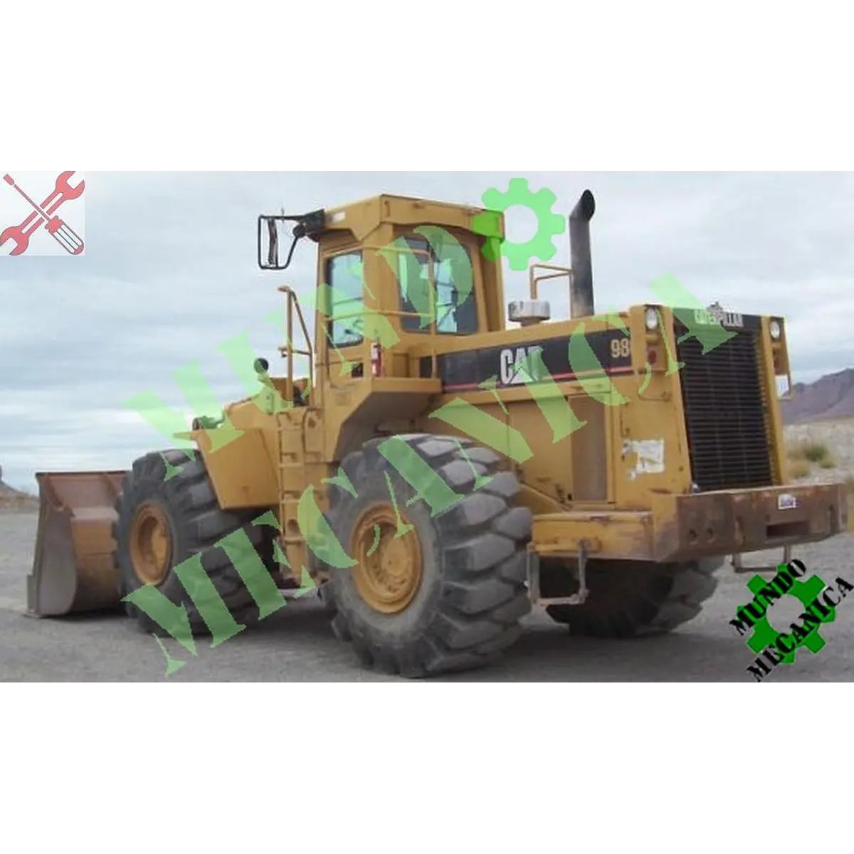Manual Taller CARGADOR DE RUEDAS Caterpillar Cat 980F II