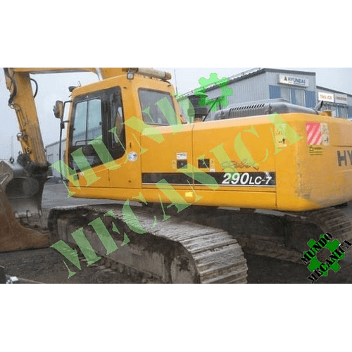 Manual Taller excavadora de orugas Hyundai R290LC-7