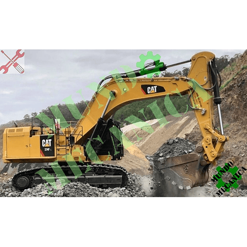 Manual Taller excavadora Caterpillar Cat 374F L