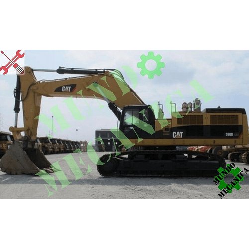  Manual Taller de excavadora Caterpillar Cat 390D L