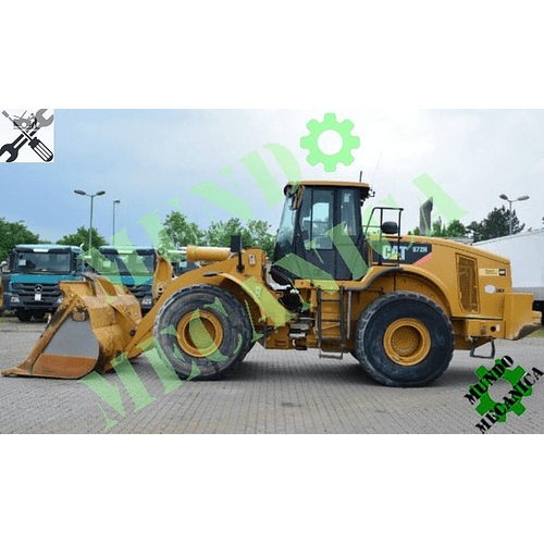  Manual Taller cargador de ruedas Caterpillar Cat 972H