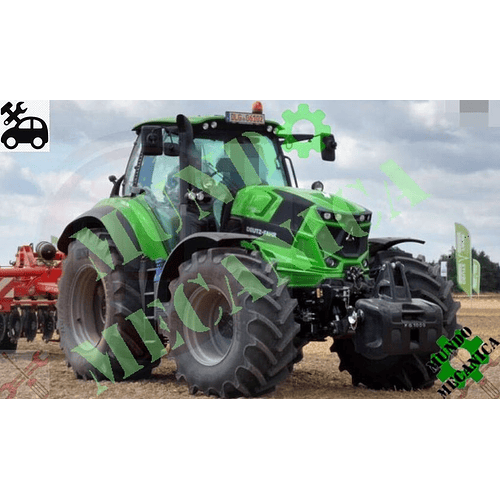 Manual Taller tractor Deutz Fahr serie 6 6150p agrotron