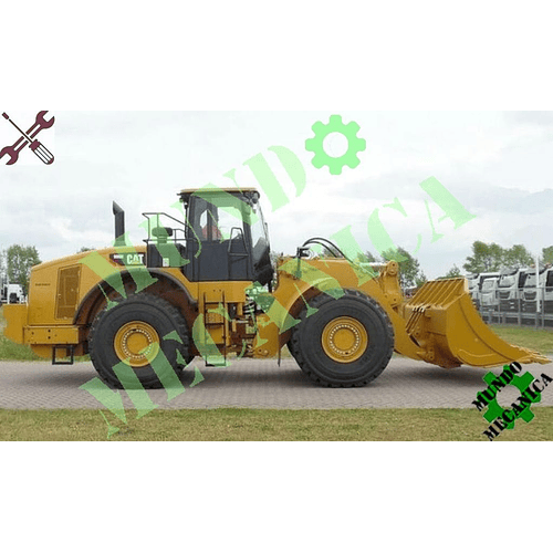  Manual Taller cargador de ruedas Caterpillar Cat 980H