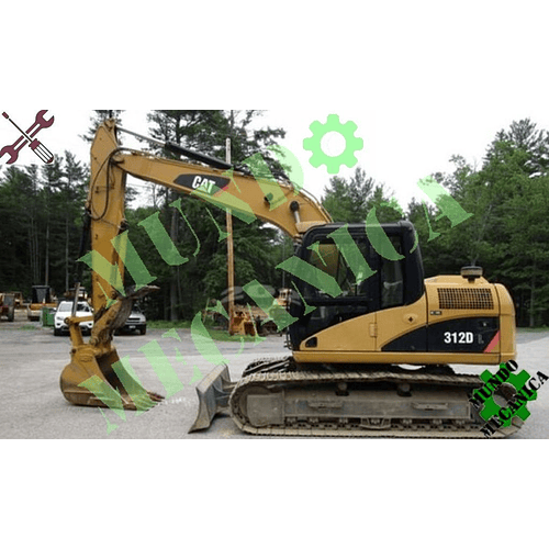 Manual Taller excavadora Caterpillar Cat 312D y 312D L