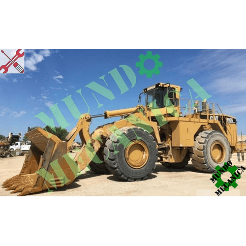  Manual Taller cargador de ruedas Caterpillar Cat 992G