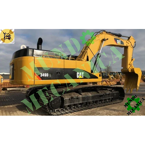 Manual Taller excavadora Caterpillar Cat 349D y 349D L