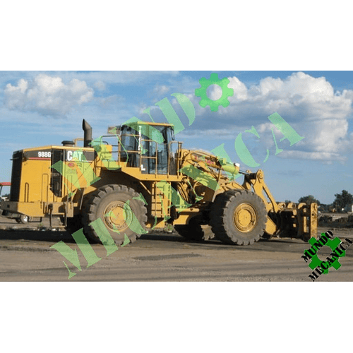  Manual Taller cargador de ruedas Caterpillar Cat 988G