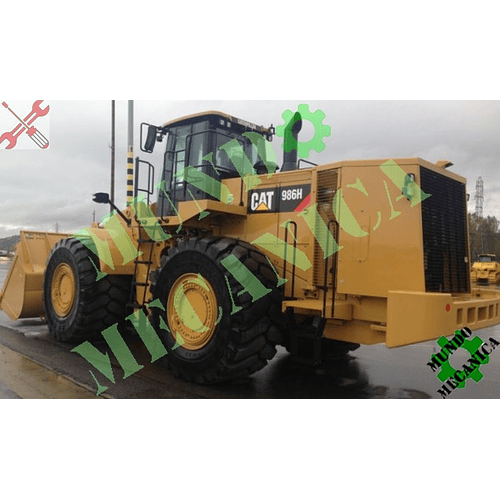  Manual Taller cargador de ruedas Caterpillar Cat 986H