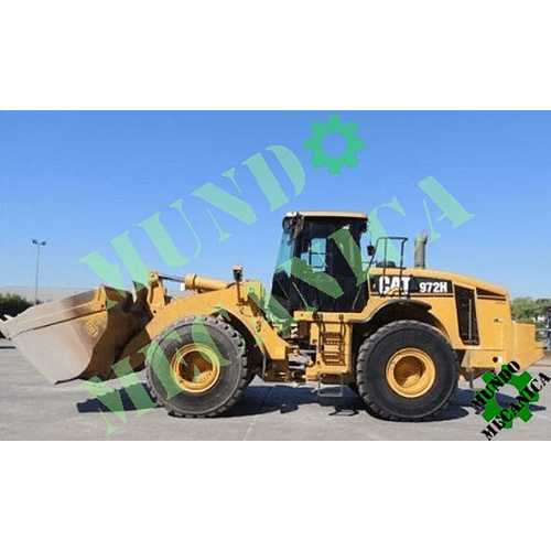  Manual Taller cargador de ruedas Caterpillar Cat 972H
