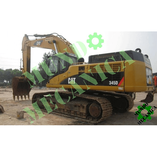 Manual Taller excavadora Caterpillar Cat 345D