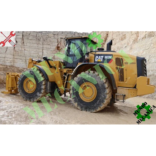  Manual Taller cargador de ruedas Caterpillar Cat 982M