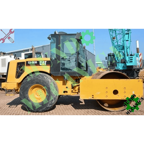  Manual Taller compactador  Caterpillar Cat CS-583D