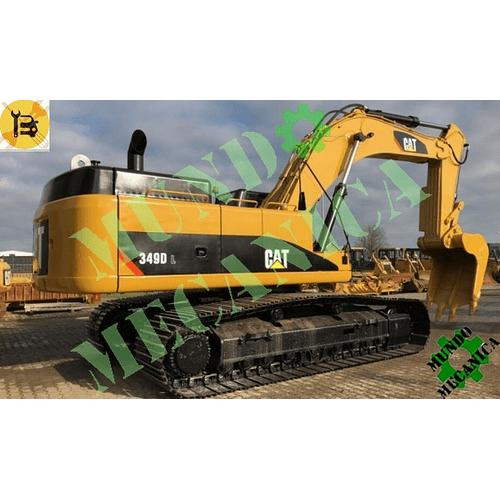 Manual Taller excavadora Caterpillar Cat 349D y 349D L