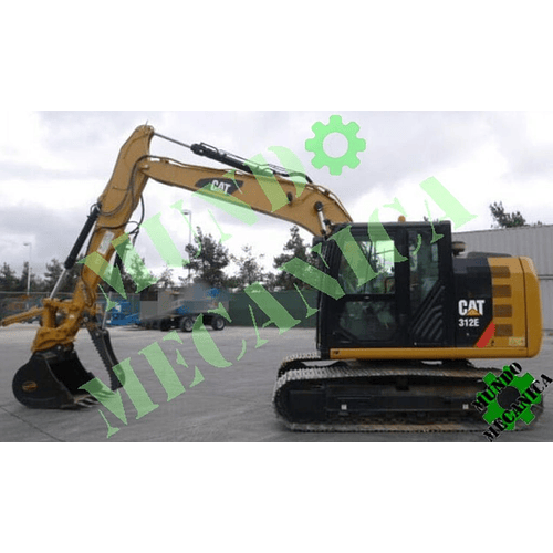 Manual Taller excavadora Caterpillar Cat 312E