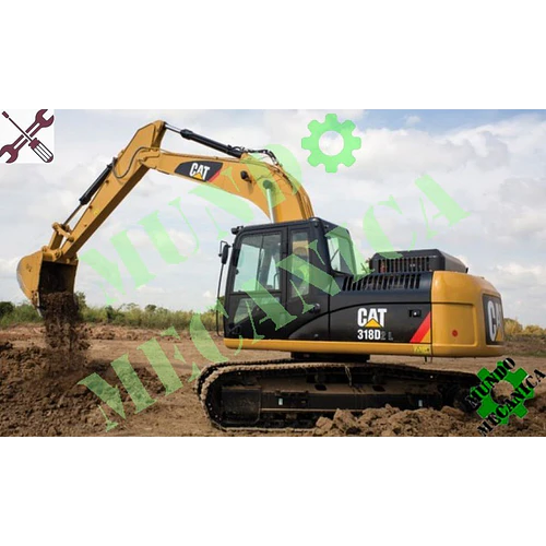  Manual Taller de excavadora Caterpillar Cat 318D2 L