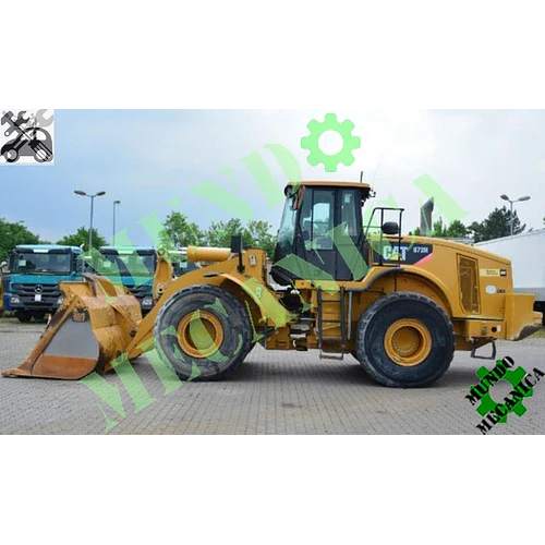  Manual Taller cargador de ruedas Caterpillar Cat 972H