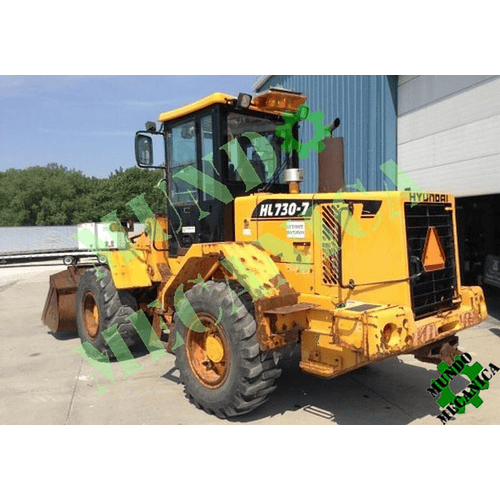 Manual Taller cargador de ruedas Hyundai HL730-7