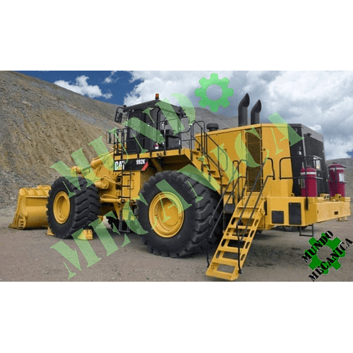  Manual Taller cargador de ruedas Caterpillar Cat 992K