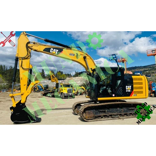 Manual Taller excavadora Caterpillar Cat 316E L