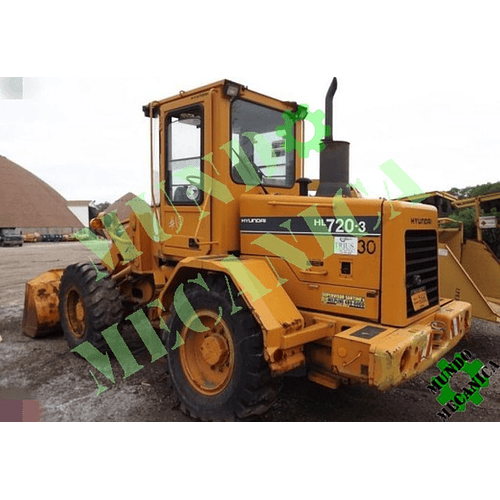 Manual Taller cargador de ruedas Hyundai HL720-3