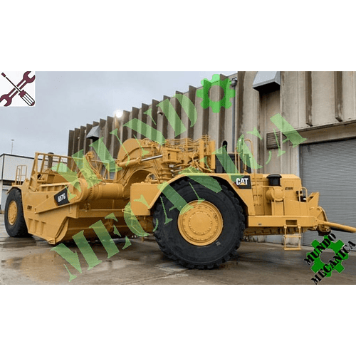  Manual Taller del TRACTOR de ruedas Caterpillar Cat 657G