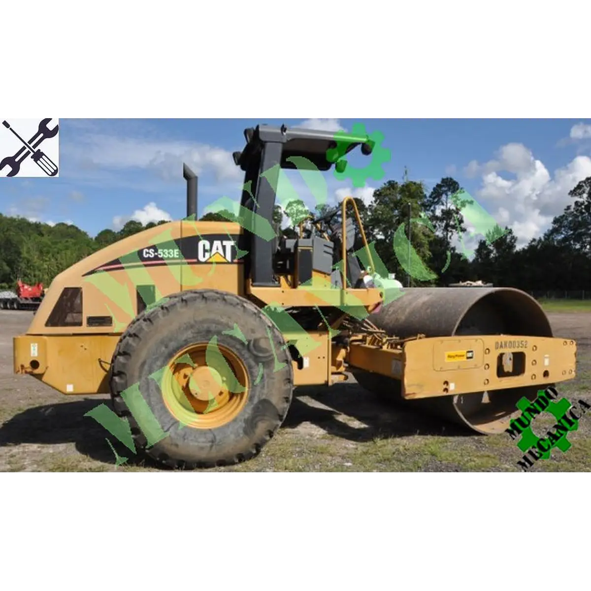 Manual Taller compactador Caterpillar Cat CS-533E y CP-533E