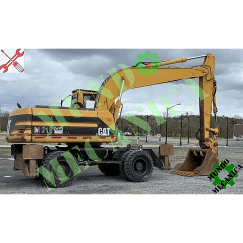 Manual Taller excavadora Caterpillar Cat M318