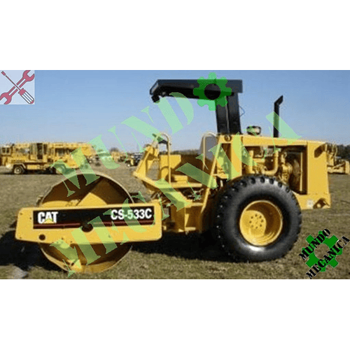 Manual Taller compactador Caterpillar Cat CP-533C y CS-533C