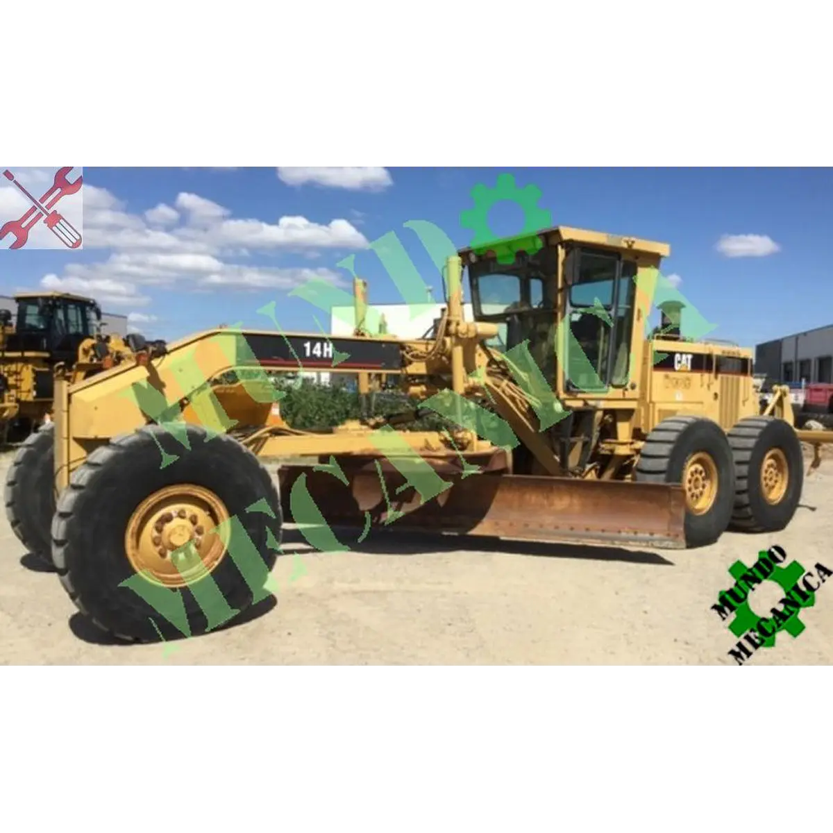 Manual Taller motoniveladora Caterpillar Cat 14H NA