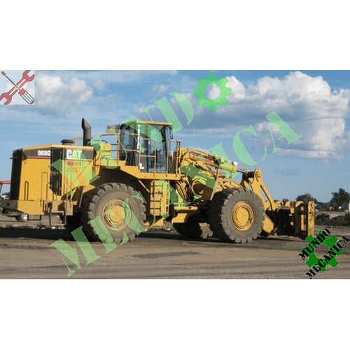  Manual Taller cargador de ruedas Caterpillar Cat 988G