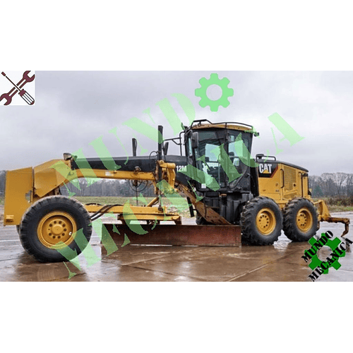 Manual Taller motoniveladora Caterpillar Cat 12M