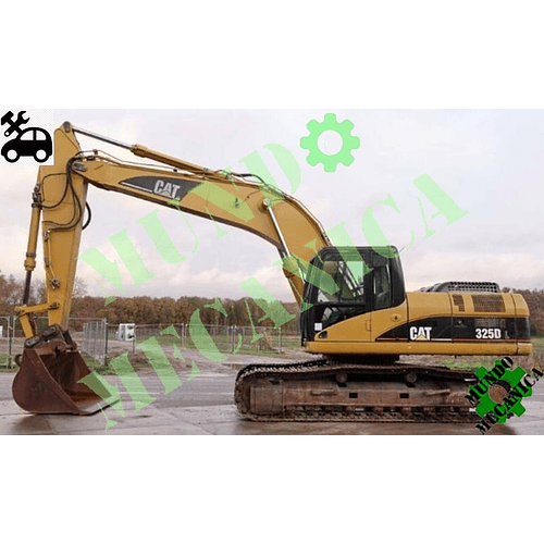  Manual Taller de excavadora Caterpillar Cat 325D L