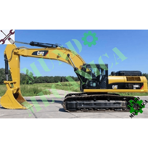 Manual Taller excavadora Caterpillar Cat 336D L y 336D LN