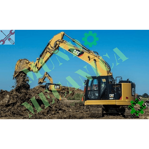 Manual Taller excavadora Caterpillar Cat 325F LCR y 325F L