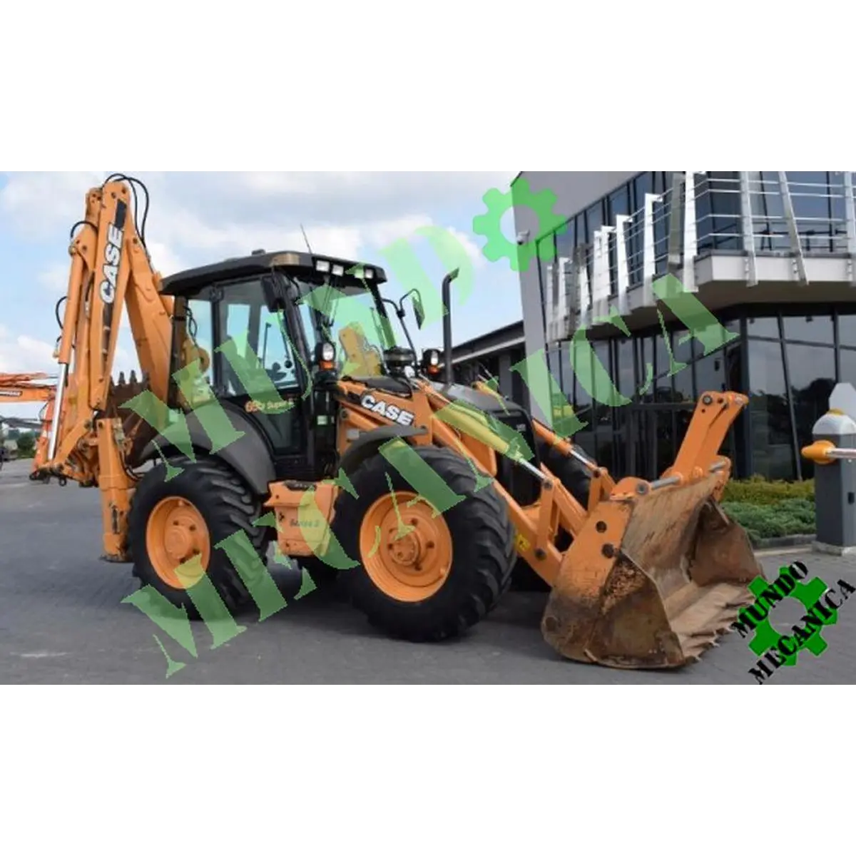 CASE 580 590 695 Super R Loader RetroexcavadoraManual