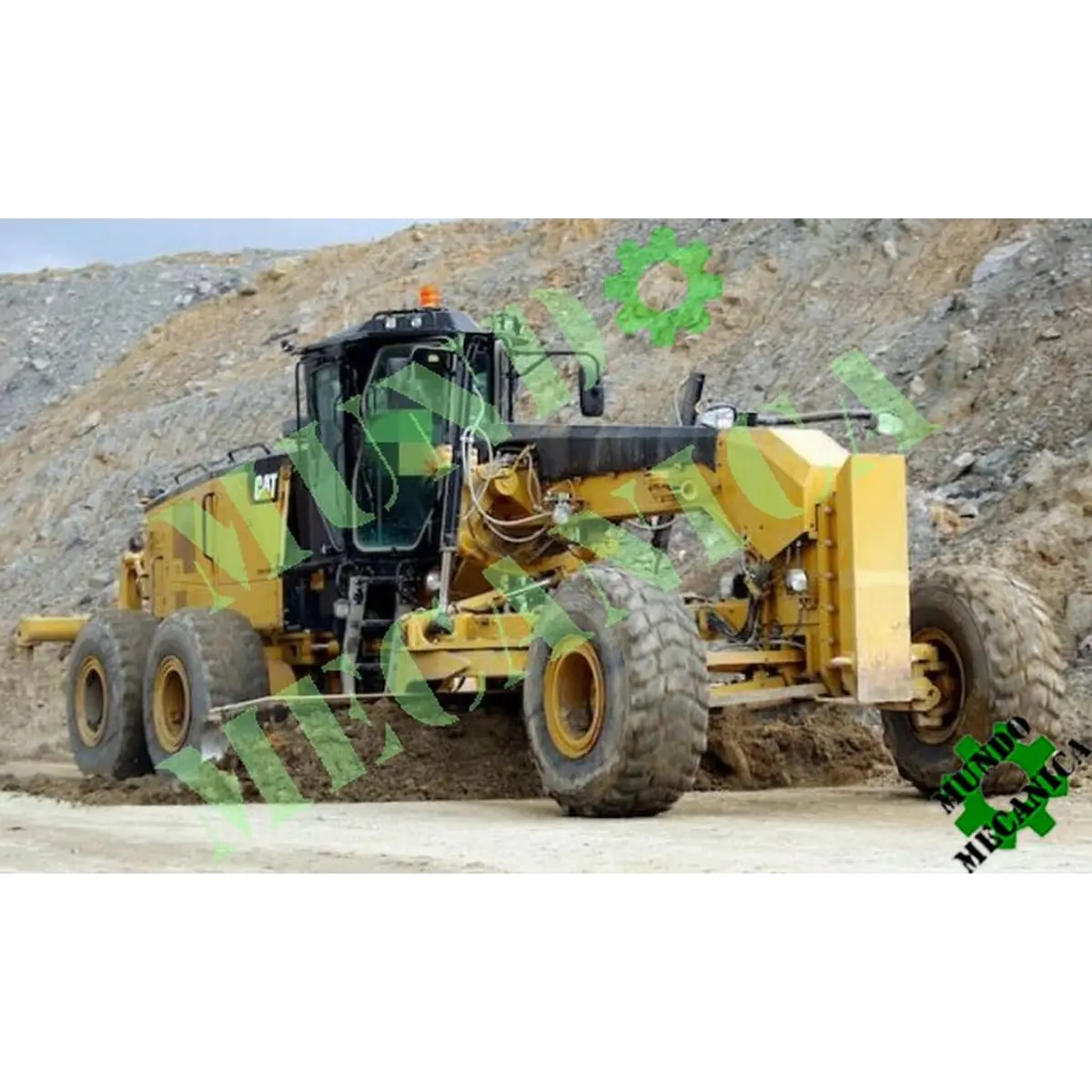 Manual Taller motoniveladora Caterpillar Cat 18M3