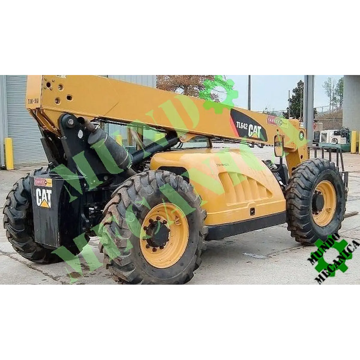 Manual Taller telescópico Caterpillar Cat TL642 TL943