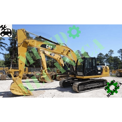  Manual Taller de excavadora Caterpillar Cat 320D2