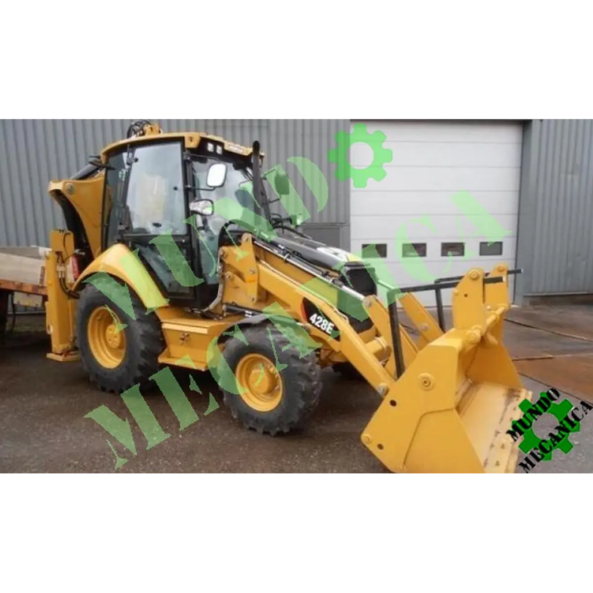 Manual Taller la RETROEXCAVADORA Caterpillar Cat 428E