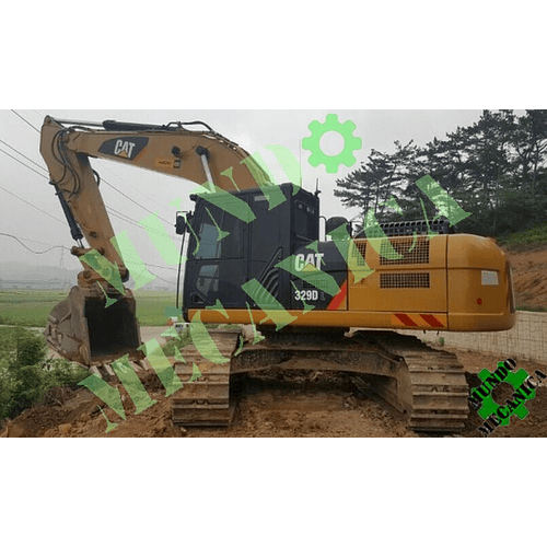  Manual Taller de excavadora Caterpillar Cat 329D2L
