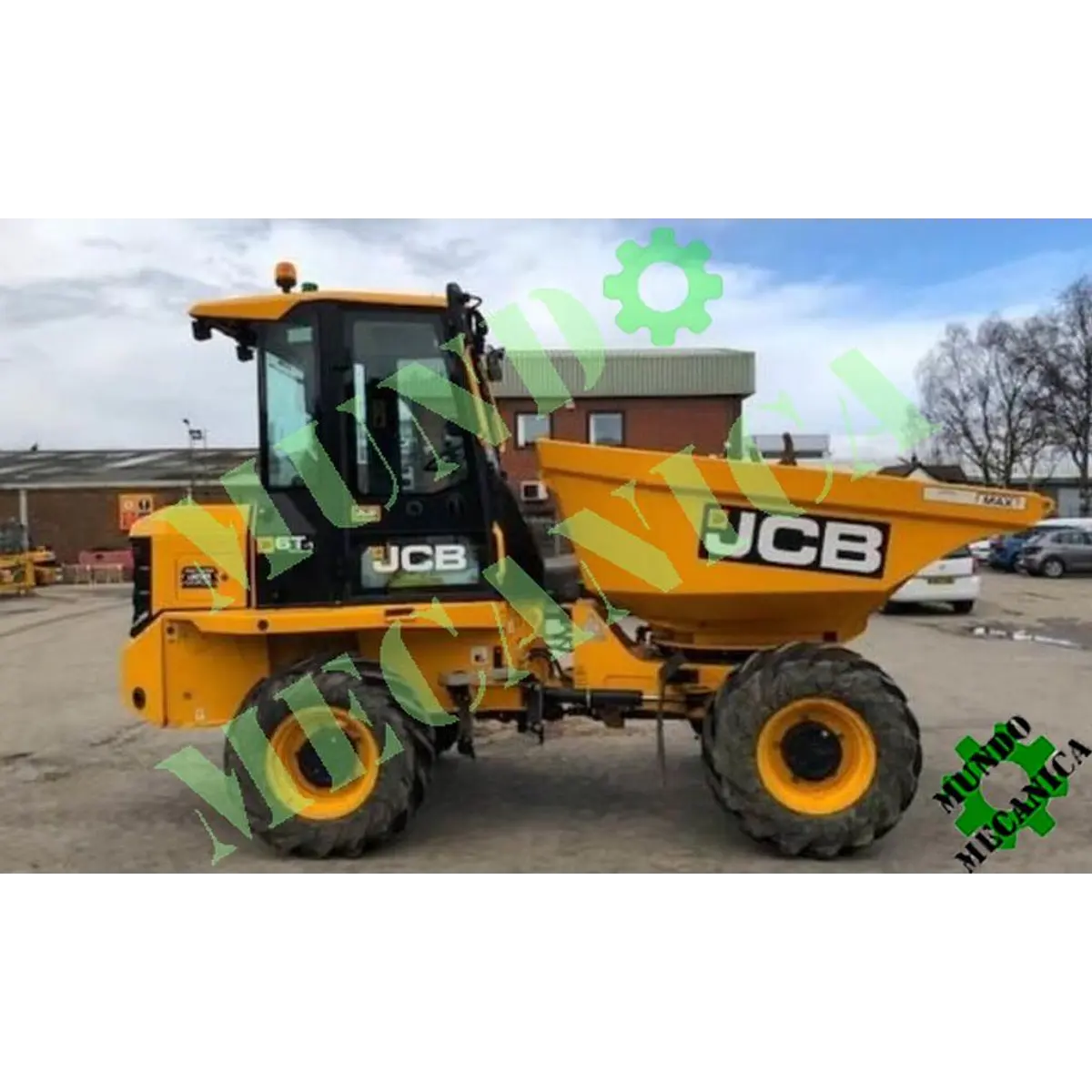 Manual Taller volquete JCB 6TFT 6TST