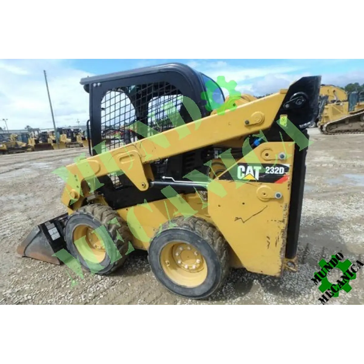 Manual Taller minicargador Caterpillar Cat 232D
