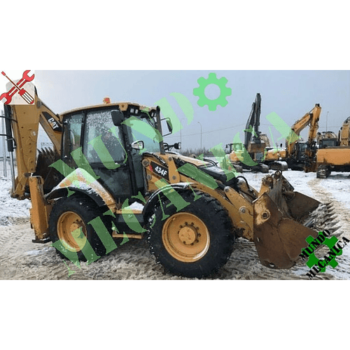 Manual Taller la RETROEXCAVADORA Caterpillar Cat 434F