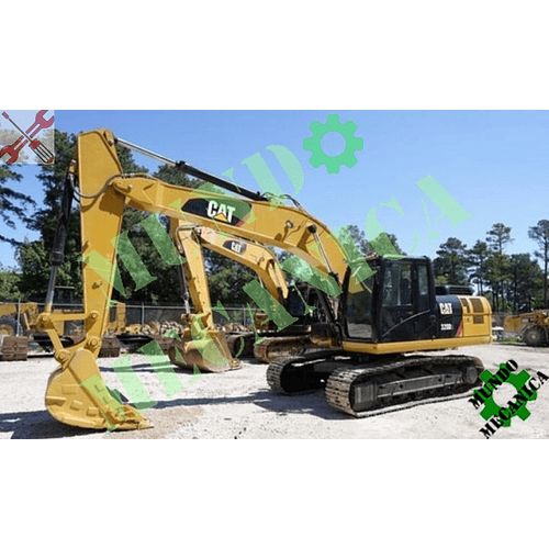  Manual Taller de excavadora Caterpillar Cat 320D2