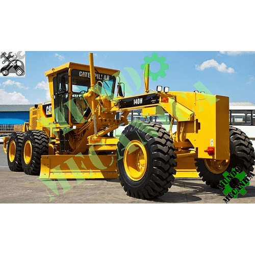  Manual Taller de motoniveladora Caterpillar Cat 140H